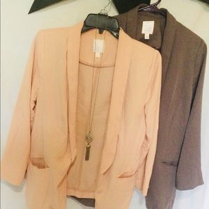 💕♻️Lauren Conrad relaxed blazer. Size 8
